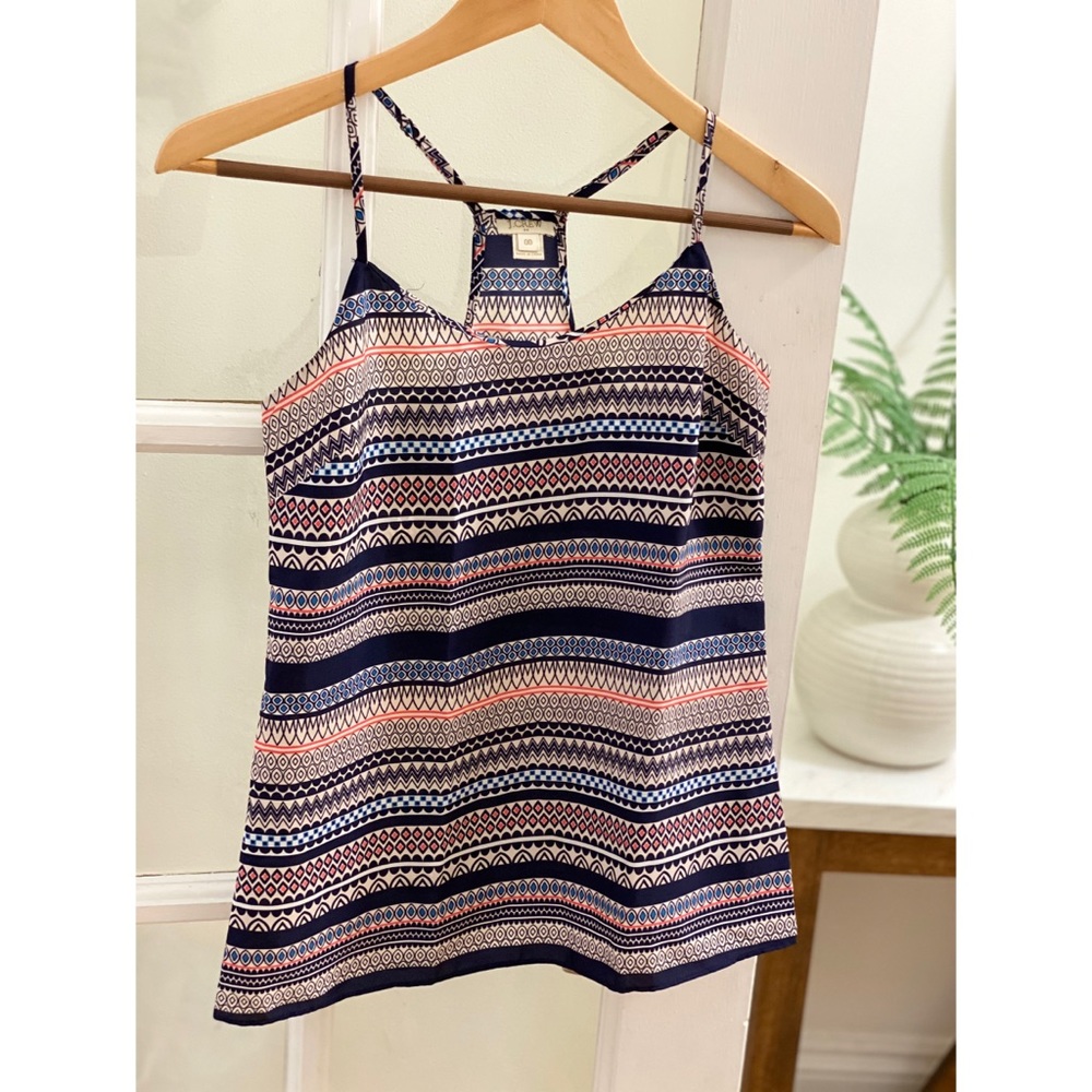 J.crew racerback blouse